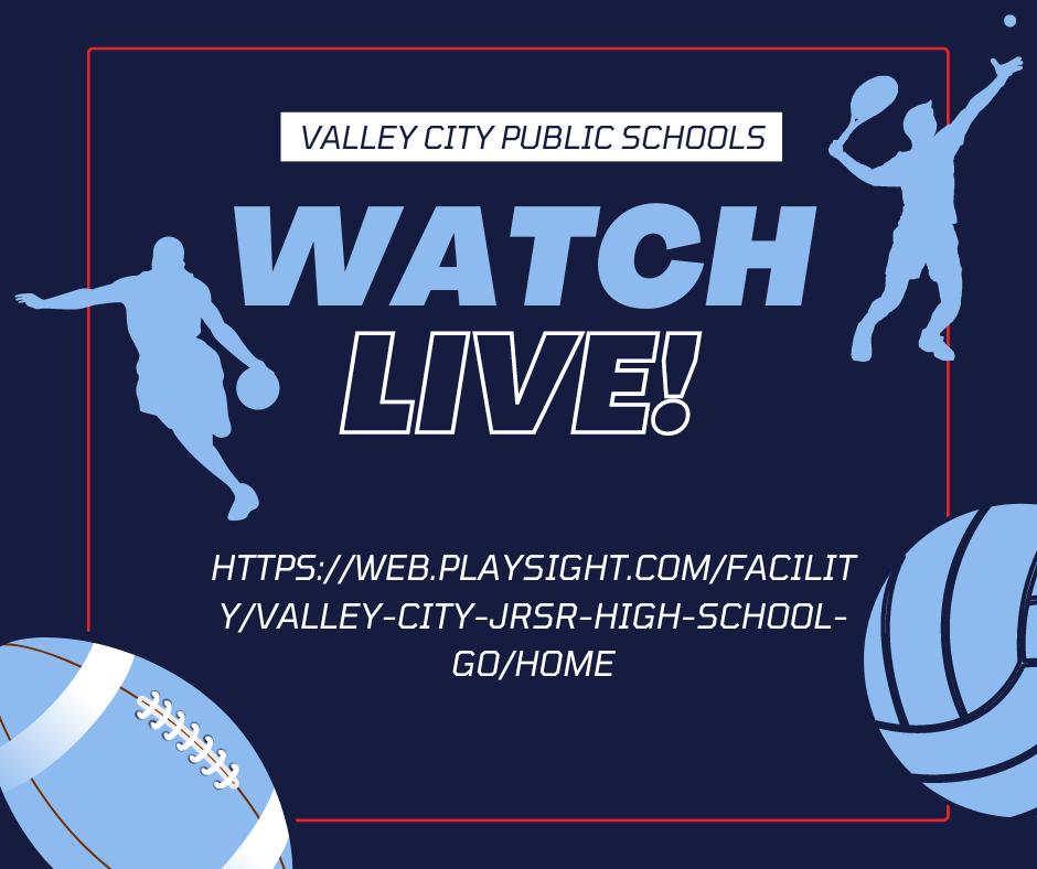 Valley City Public Schools Watch Live! https://web.playsight.com/facility/valley-city-jrsr-high-school-go/home